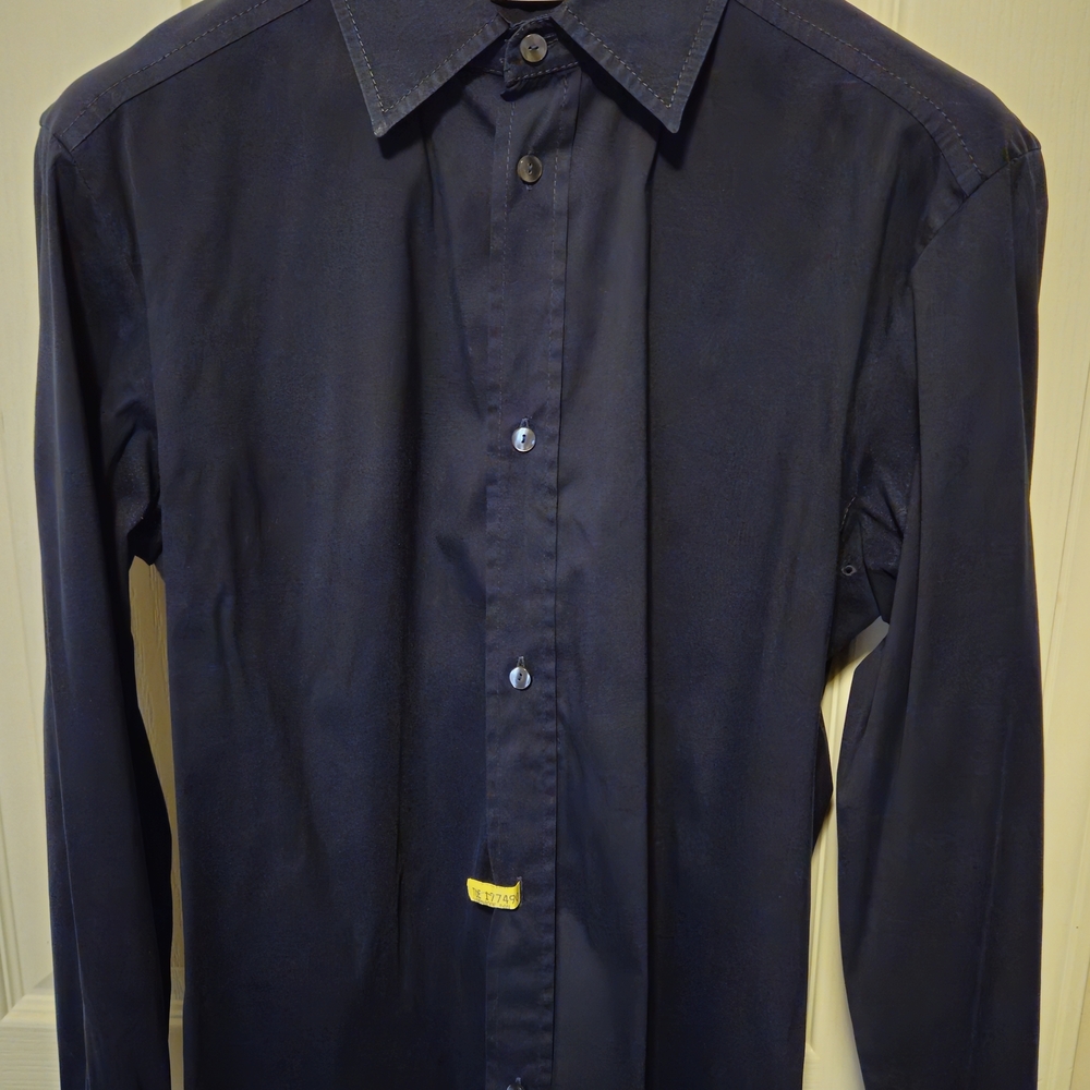 Men's Prada Dark Navy Blue Shirt